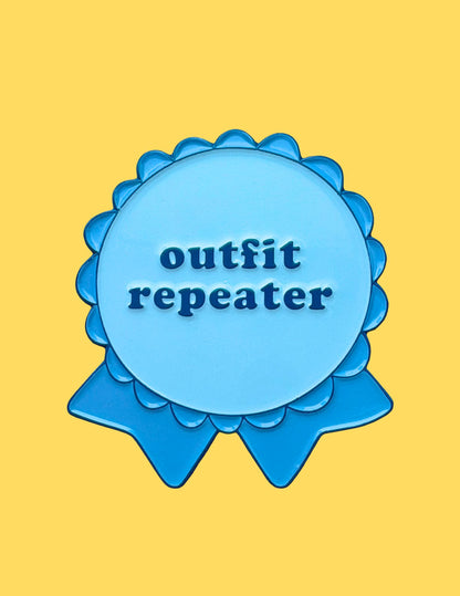 Outfit Repeater Award Enamel Pin