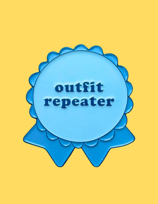 Outfit Repeater Award Enamel Pin