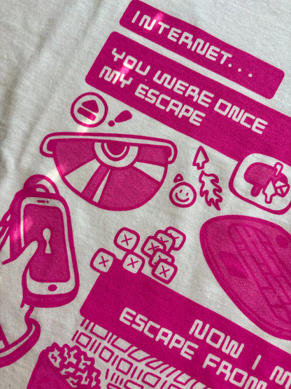 Escape From The Internet T- Shirt