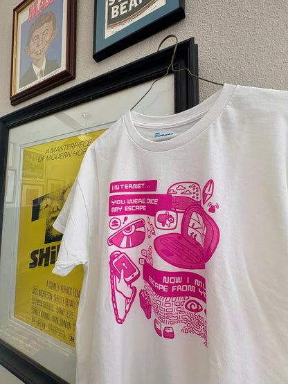 Escape From The Internet T- Shirt