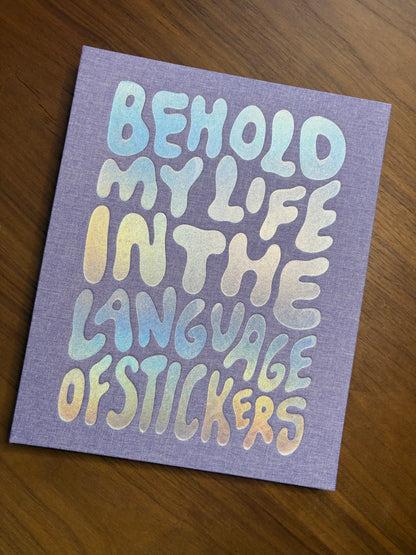 The Coffee Table Sticker Book