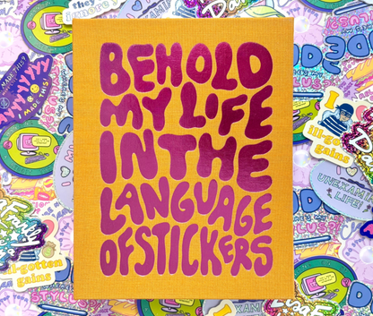 The Coffee Table Sticker Book